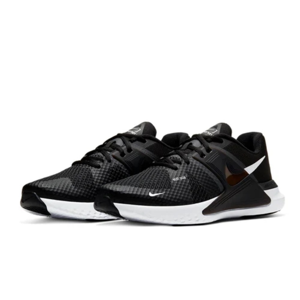 NIKE RENEW FUSION CD0200-002   BLACK / WHITE-DK SMOKE GREY   SIZE 9. 5  TRAINING